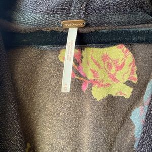 Free people hooded cardigan